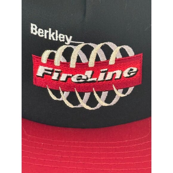 Berkley Fireline Embroidered Logo Snapback Hat Cap Made in USA - Picture 2 of 9